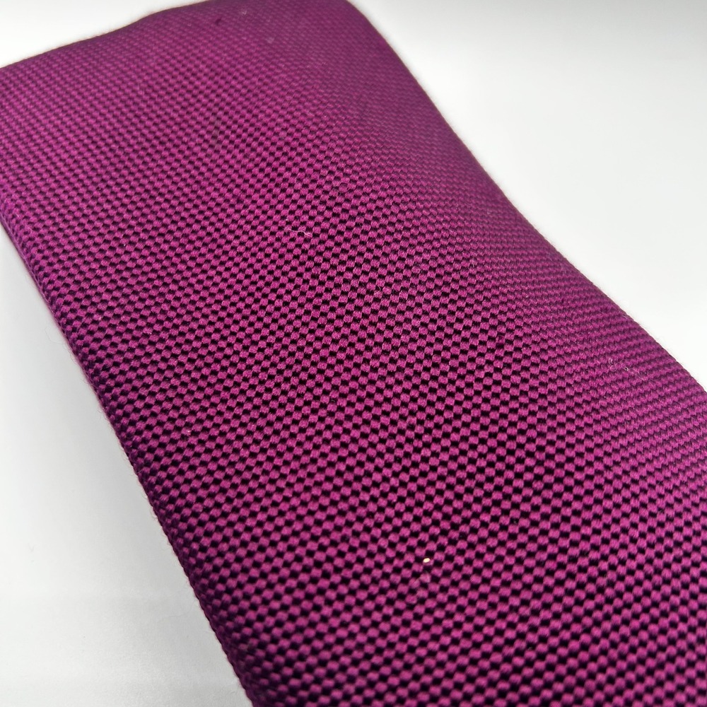 Sulka‎ Limited Edition Plum Purple Silk Micro-Basketweave Tie Made in France